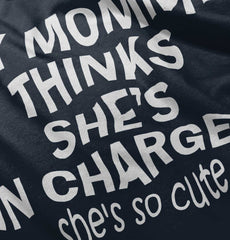 She's So Cute Infant Toddler T Shirt-Direct To Garment Print-Brisco Baby