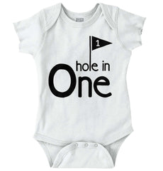 Hole In One Romper Bodysuit-Direct To Garment Print-Brisco Baby