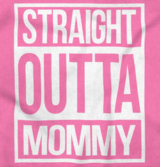 Straight Outta Mommy Baby Polka Dot Skirt Dress-Direct To Garment Print-Brisco Baby