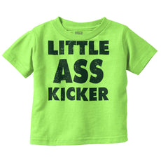 Ass Kicker Infant Toddler T Shirt-Direct To Garment Print-Brisco Baby