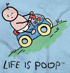 Uphill Baby Car Infant Toddler T Shirt-Direct To Garment Print-Brisco Baby