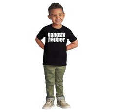 Gangsta Napper Infant Toddler T Shirt-Direct To Garment Print-Brisco Baby