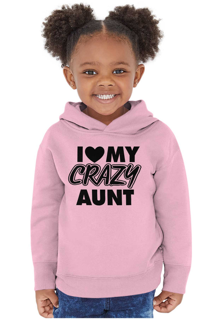 Crazy Aunt Toddler Pullover Hoodie-Direct To Garment Print-Brisco Baby