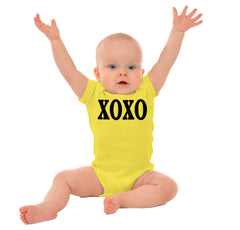 XOXO Romper Bodysuit-Direct To Garment Print-Brisco Baby