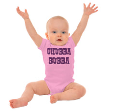 Chubba Bubba Romper Bodysuit-Direct To Garment Print-Brisco Baby