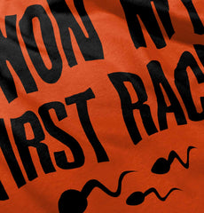 Won The Race Romper Bodysuit-Direct To Garment Print-Brisco Baby