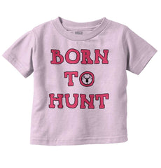 Cute Born To Hunt Deer Infant Toddler T Shirt-Direct To Garment Print-Brisco Baby