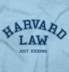Harvard Law Romper Bodysuit-Direct To Garment Print-Brisco Baby