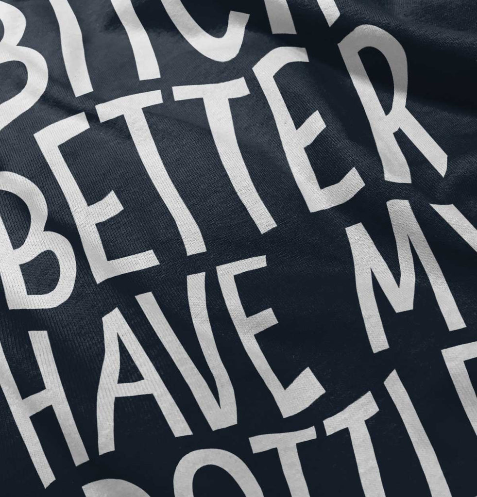 My Bottle Infant Toddler T Shirt-Direct To Garment Print-Brisco Baby