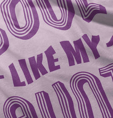 Cool Like My Aunt Infant Baby Bib-Direct To Garment Print-Brisco Baby