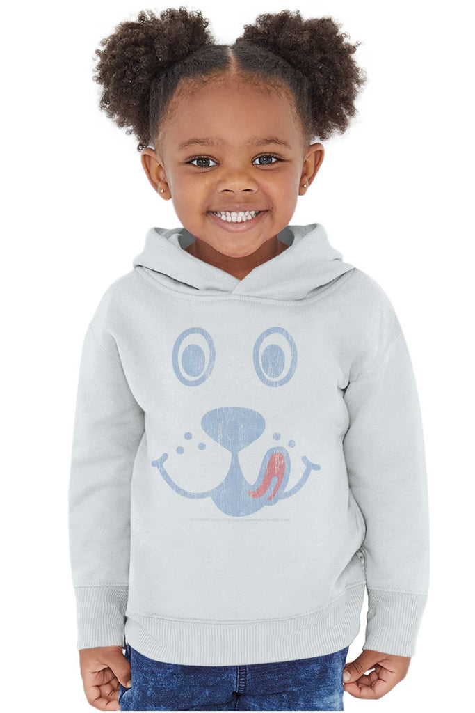 Distressed Puppie Toddler Pullover Hoodie-Direct To Garment Print-Brisco Baby