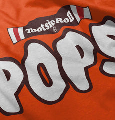 Tootsie Roll Pops Infant Toddler T Shirt-Direct To Garment Print-Brisco Baby