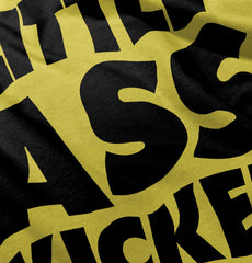 Little Ass Kicker Romper Bodysuit-Direct To Garment Print-Brisco Baby