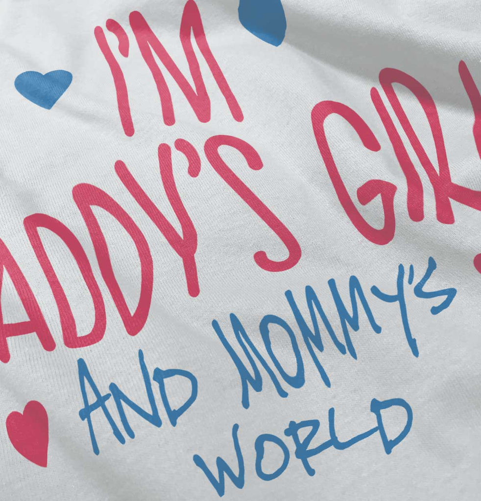 Daddy's Girl Romper Bodysuit-Direct To Garment Print-Brisco Baby