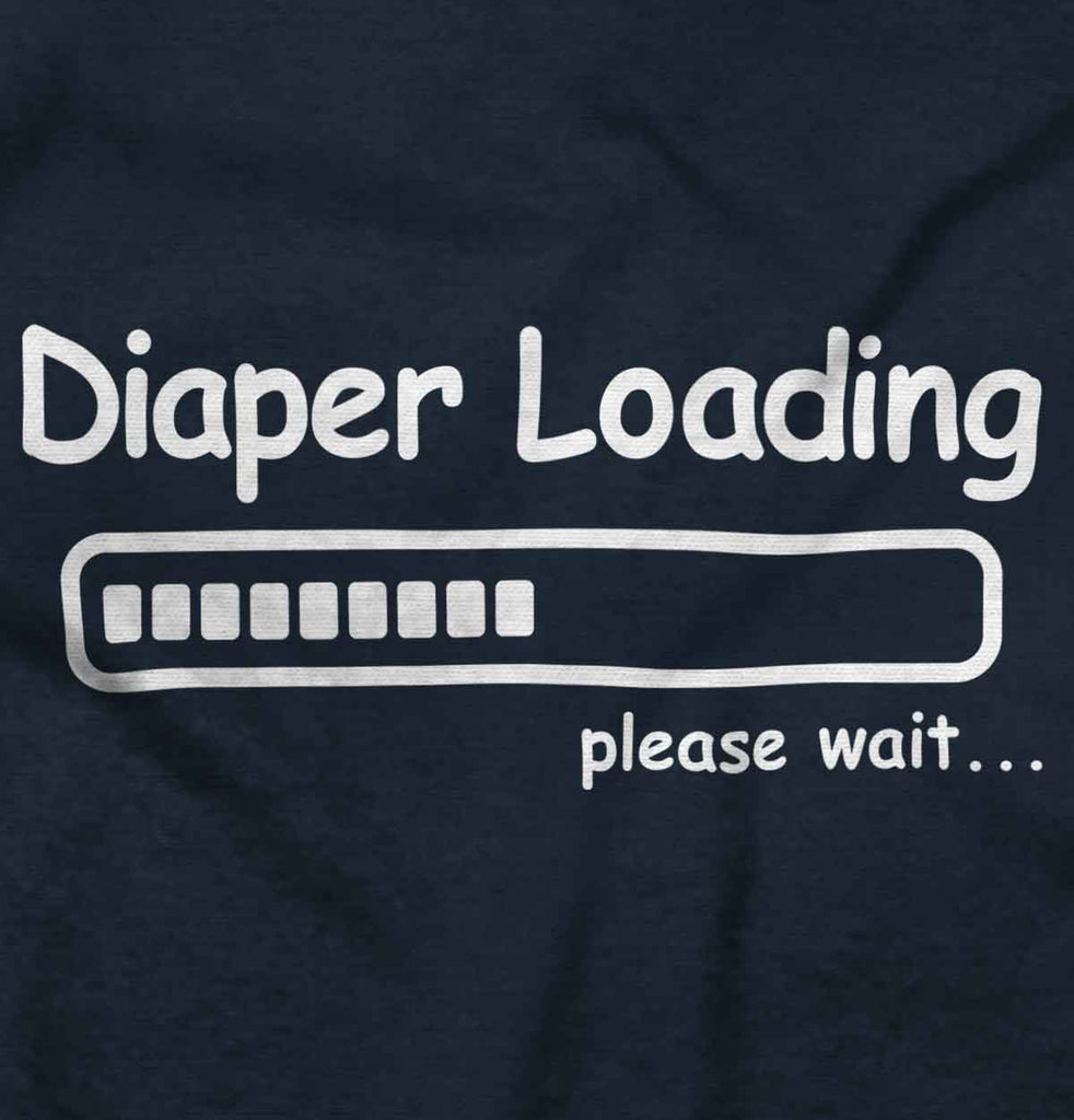 Diaper Loading Romper Bodysuit-Direct To Garment Print-Brisco Baby