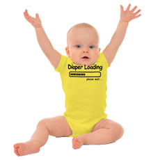 Diaper Loading Romper Bodysuit-Direct To Garment Print-Brisco Baby