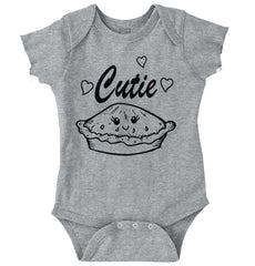 Cutie Romper Bodysuit-Direct To Garment Print-Brisco Baby