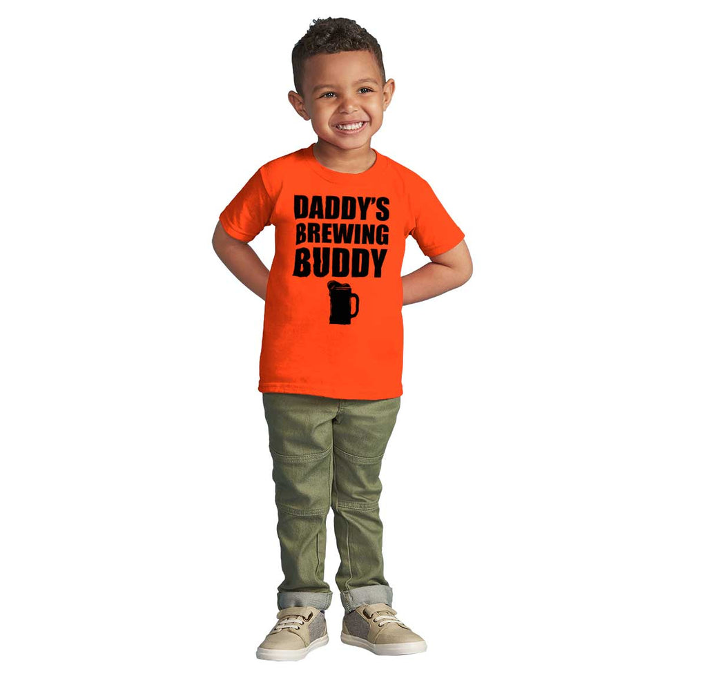 Brewing Buddy Infant Toddler T Shirt-Direct To Garment Print-Brisco Baby
