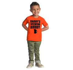 Brewing Buddy Infant Toddler T Shirt-Direct To Garment Print-Brisco Baby