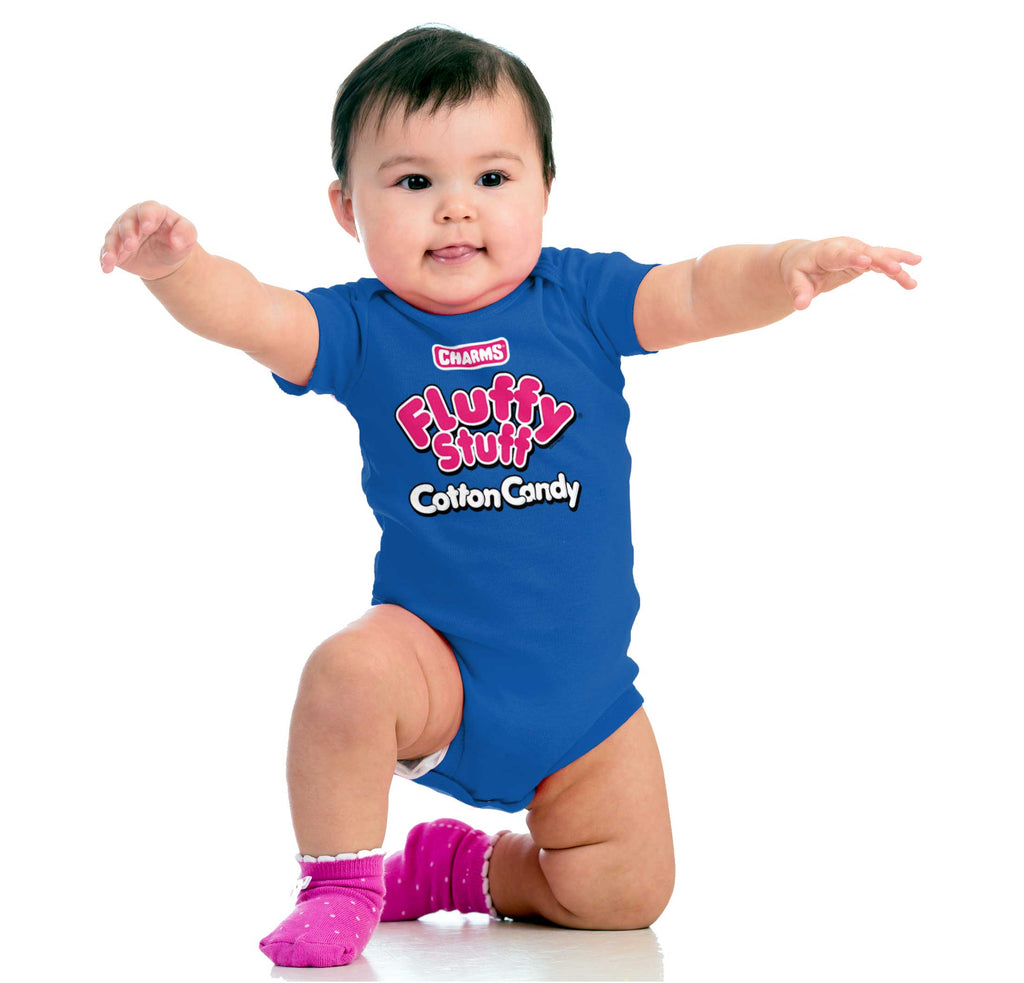 Fluffy Stuff Romper Bodysuit-Direct To Garment Print-Brisco Baby