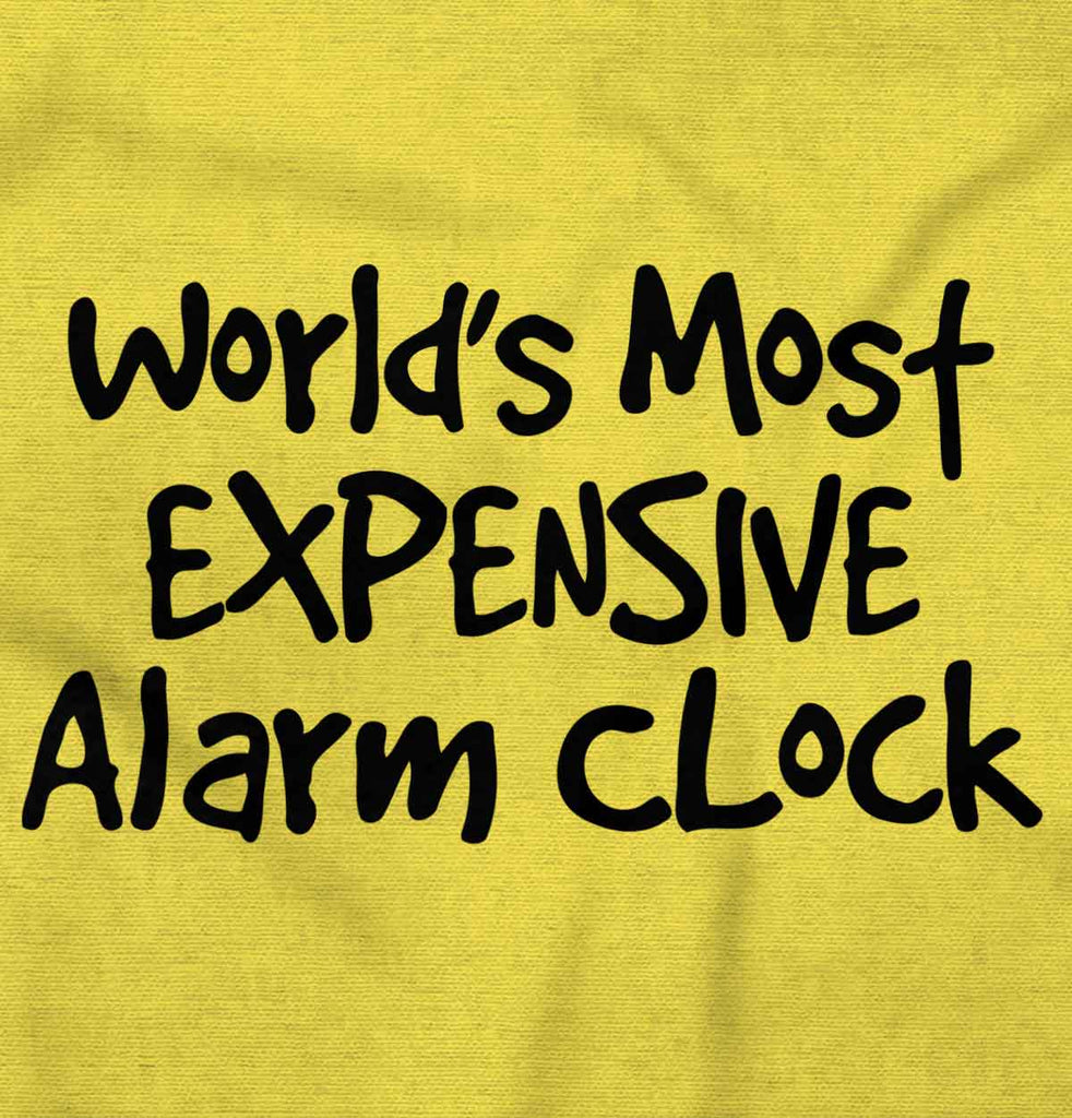 Alarm Clock Romper Bodysuit-Direct To Garment Print-Brisco Baby
