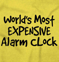 Alarm Clock Romper Bodysuit-Direct To Garment Print-Brisco Baby