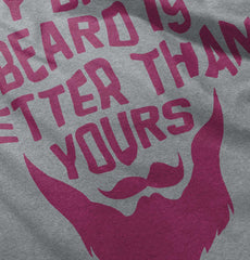 Dad's Beard Toddler Baseball-Direct To Garment Print-Brisco Baby