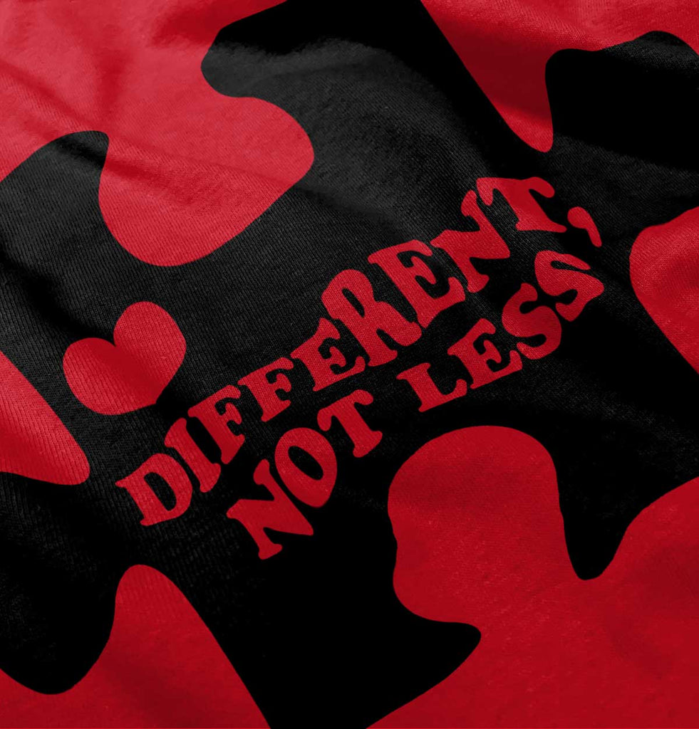 Different Not Less Infant Toddler T Shirt-Direct To Garment Print-Brisco Baby