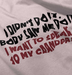 I Didn't Do It Toddler Ruffled Trim T-Shirt-Direct To Garment Print-Brisco Baby