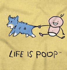 Dog Tail Infant Toddler T Shirt-Direct To Garment Print-Brisco Baby