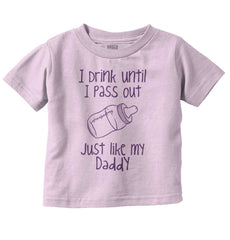 Like My Daddy Infant Toddler T Shirt-Direct To Garment Print-Brisco Baby