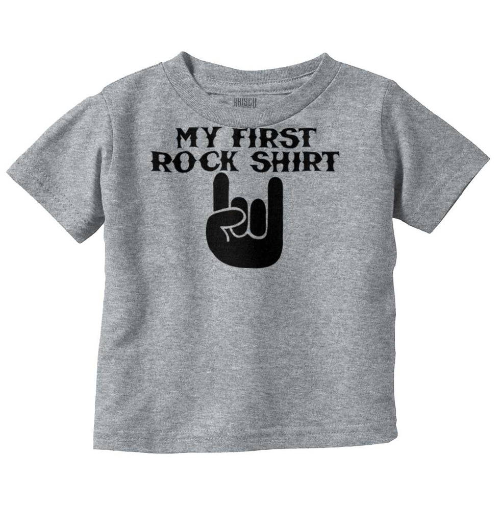 Rock Shirt Infant Toddler T Shirt-Direct To Garment Print-Brisco Baby