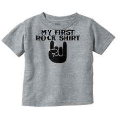 Rock Shirt Infant Toddler T Shirt-Direct To Garment Print-Brisco Baby