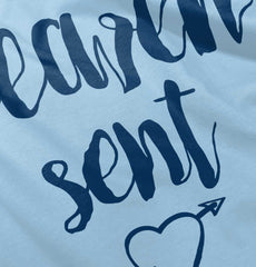 Heaven Sent Infant Baby Bib-Direct To Garment Print-Brisco Baby