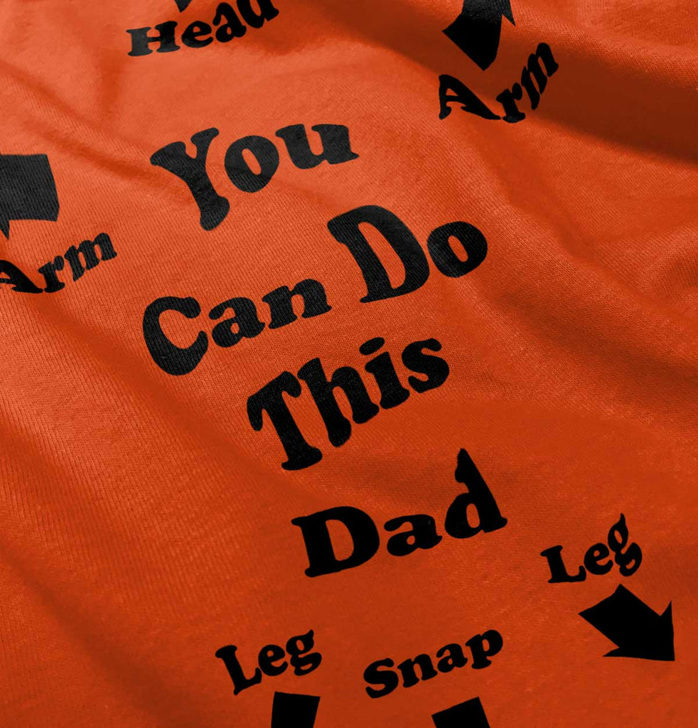 You Can Do This Romper Bodysuit-Direct To Garment Print-Brisco Baby