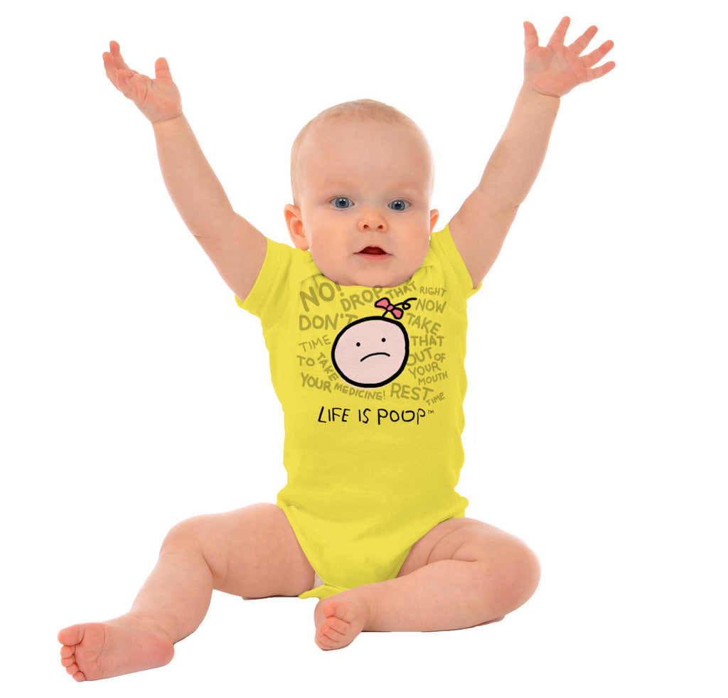 Baby Scold Romper Bodysuit-Direct To Garment Print-Brisco Baby