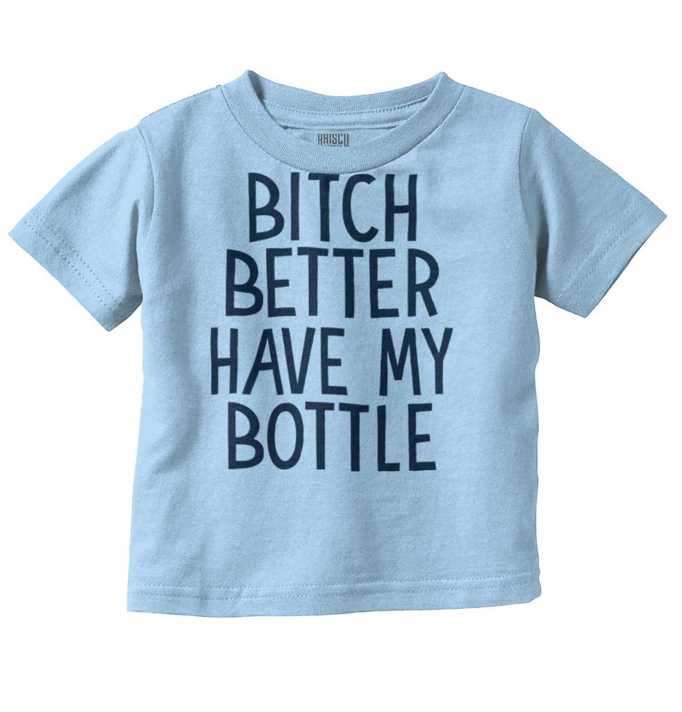 My Bottle Infant Toddler T Shirt-Direct To Garment Print-Brisco Baby