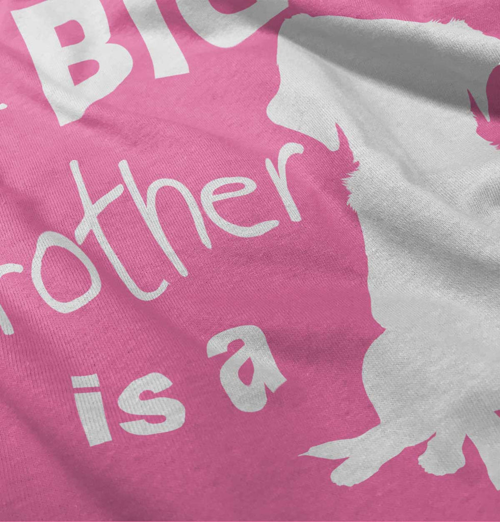 Brother is a Dog Baby Polka Dot Skirt Dress-Direct To Garment Print-Brisco Baby