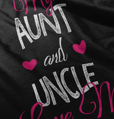 Aunt And Uncle Romper Bodysuit-Direct To Garment Print-Brisco Baby