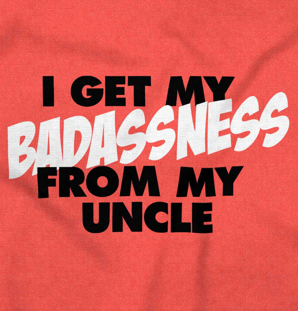Badass Uncle Toddler Football Jersey Tee-Direct To Garment Print-Brisco Baby