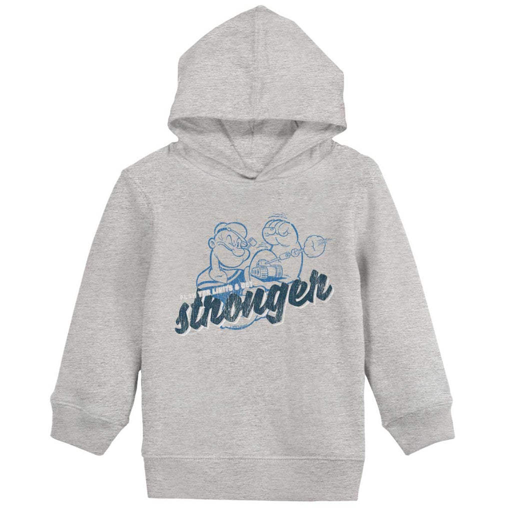 Get Stronger Toddler Pullover Hoodie-Direct To Garment Print-Brisco Baby