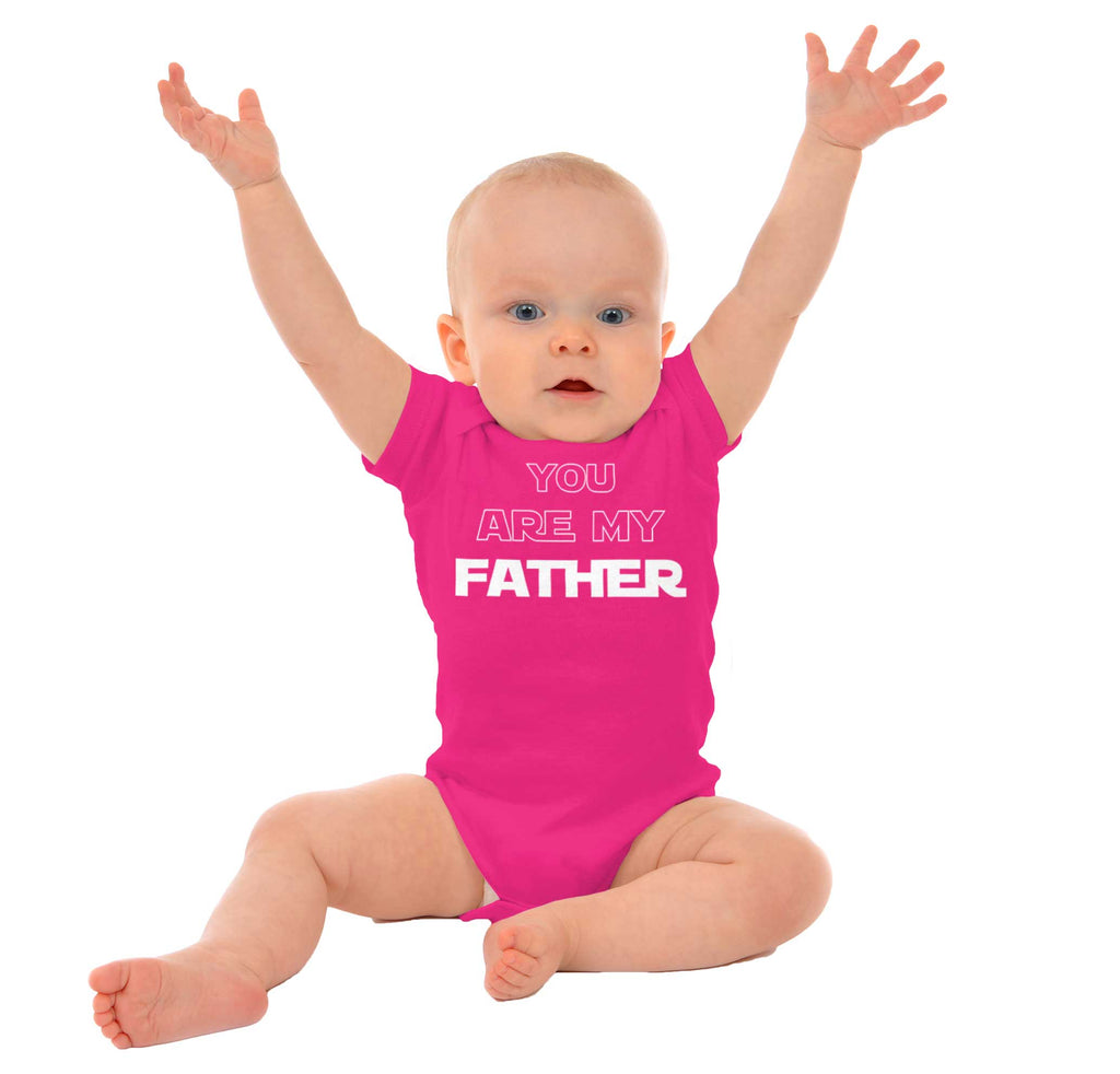 You Are My Father Romper Bodysuit-Direct To Garment Print-Brisco Baby