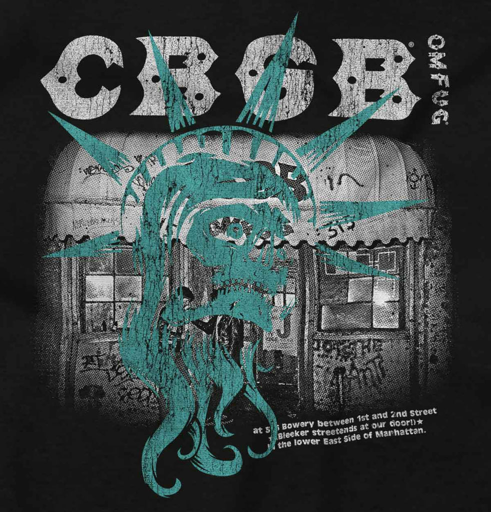 Liberty CBGB Infant Baby Bib-Direct To Garment Print-Brisco Baby