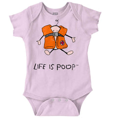 Baby Life Vest Romper Bodysuit-Direct To Garment Print-Brisco Baby
