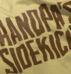 Grandpa's Sidekick Infant Toddler T Shirt-Direct To Garment Print-Brisco Baby