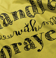 Handle With Prayer Romper Bodysuit-Direct To Garment Print-Brisco Baby