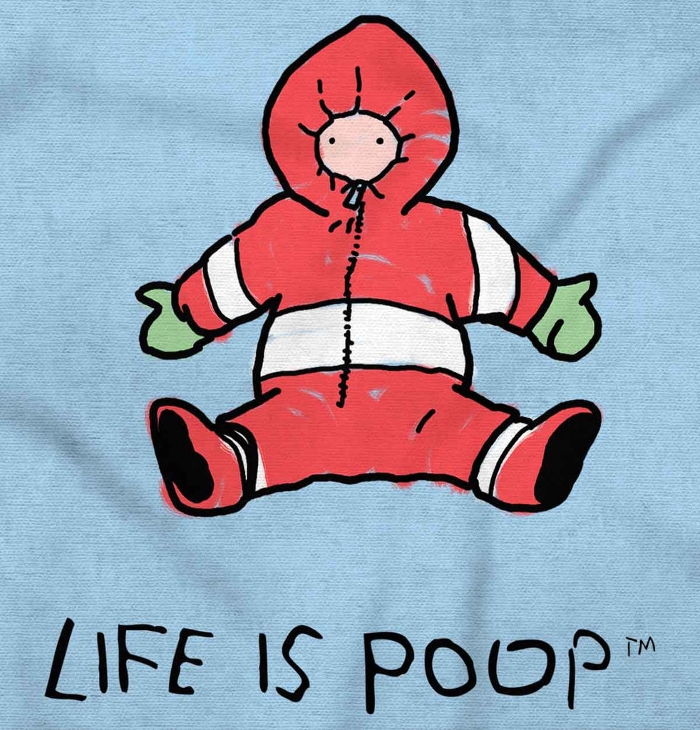 Winter Jacket Infant Toddler T Shirt-Direct To Garment Print-Brisco Baby