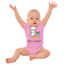 Potty Train Romper Bodysuit-Direct To Garment Print-Brisco Baby