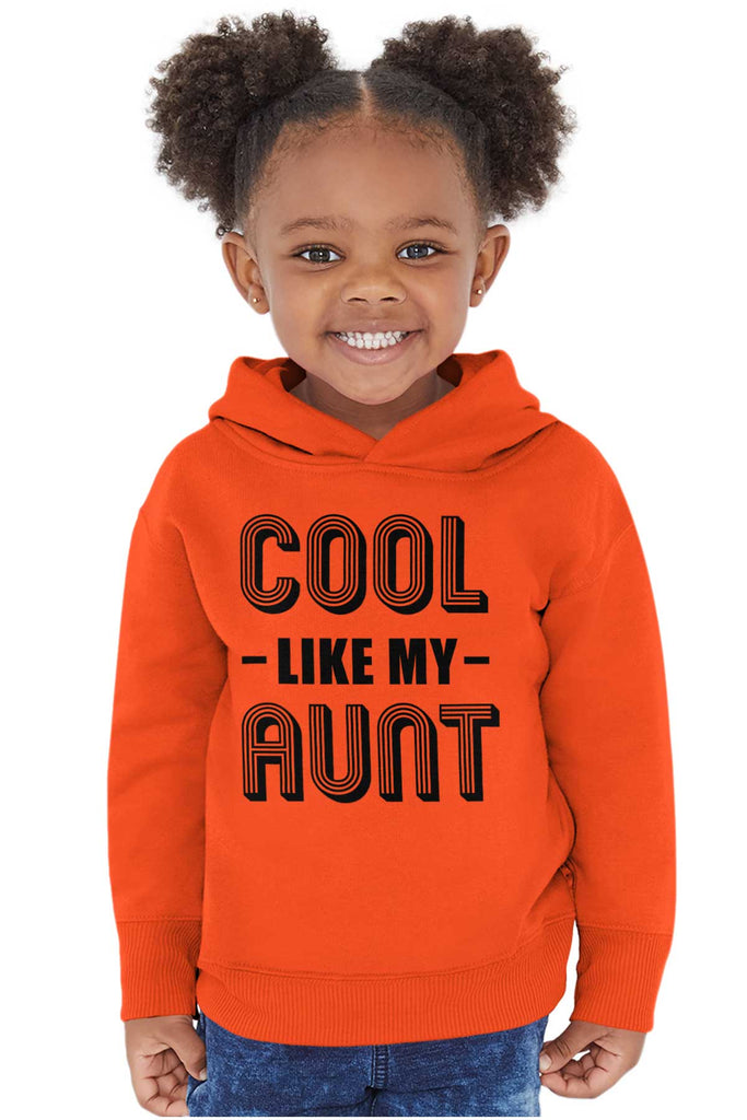 Aunt is Single Toddler Pullover Hoodie-Direct To Garment Print-Brisco Baby