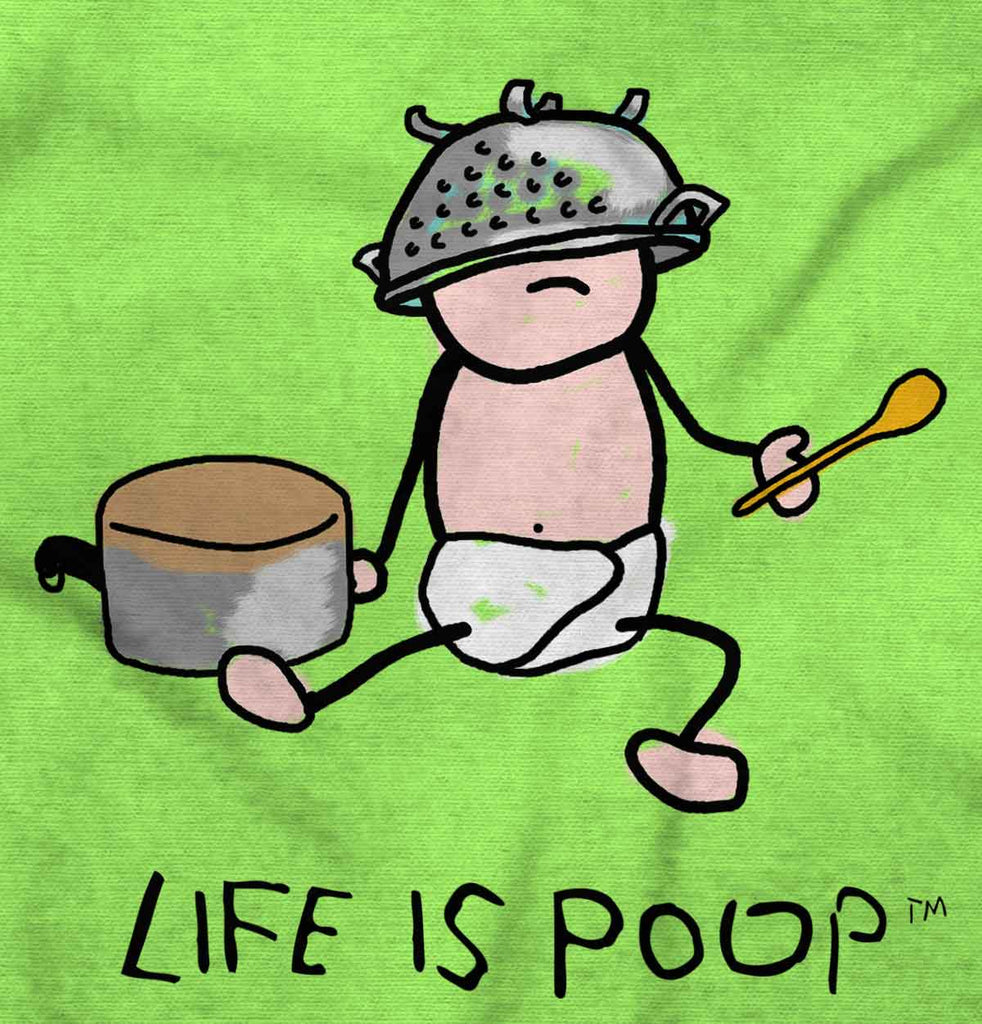 Pots and Pans Infant Toddler T Shirt-Direct To Garment Print-Brisco Baby